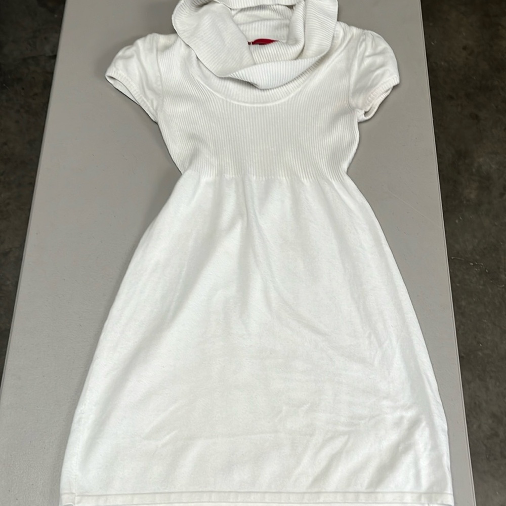 Super Cute Cowl Neck Sweater Dress